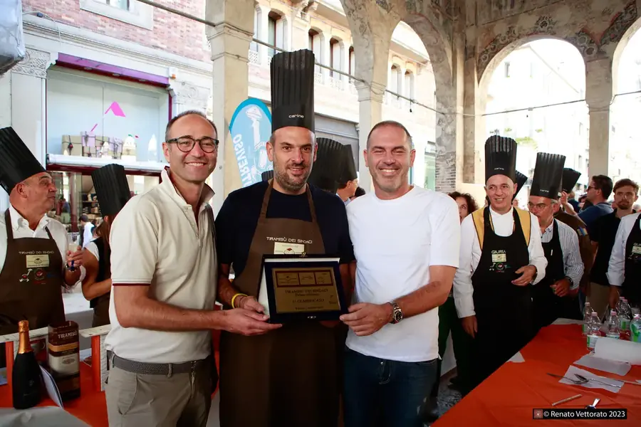 First place: Mario Conte, Mayor of Treviso