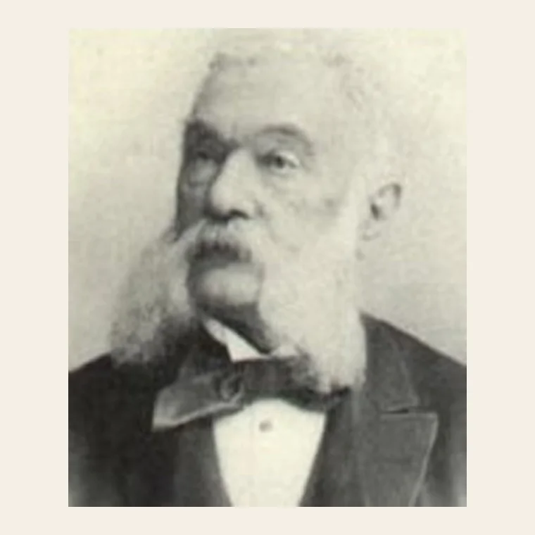 Portrait of Pellegrino Artusi, author of La scienza in cucina e l'arte del mangiar bene
