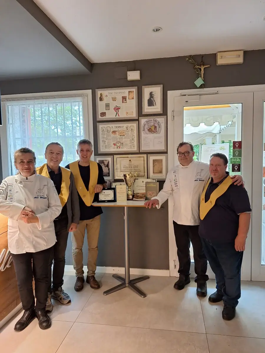 Opening of the first Tiramisù Corner Museum at Ristorante Alle Betulle