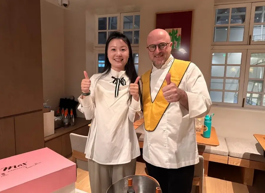 May 2026: academy member Massimo Albanese, ambassador of the Tiramisù of Treviso in Shanghai, China
